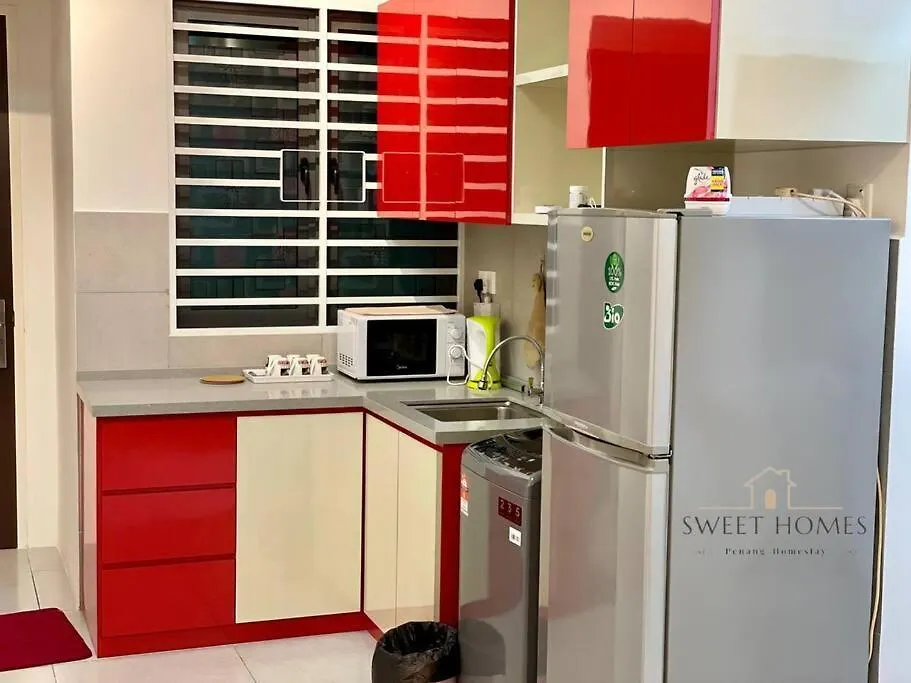 R&W 1-5Pax B'Worth Prai #Netflix #6Minpenangbridge Apartment Perai Malaysia