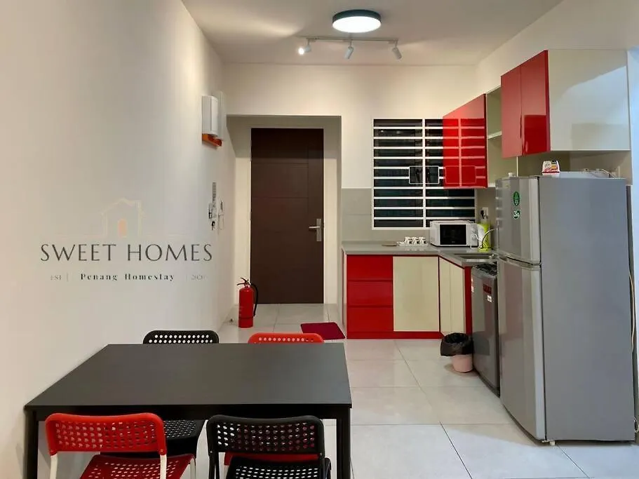 R&W 1-5Pax B'Worth Prai #Netflix #6Minpenangbridge Apartment Perai