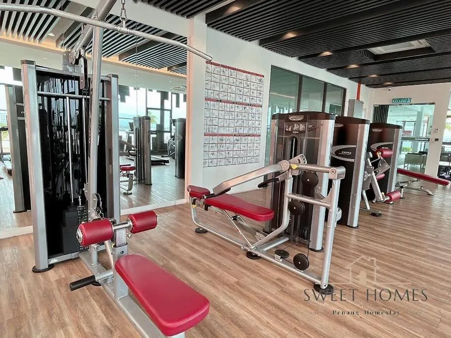 R&W 1-5Pax B'Worth Prai #Netflix #6Minpenangbridge Apartment Perai