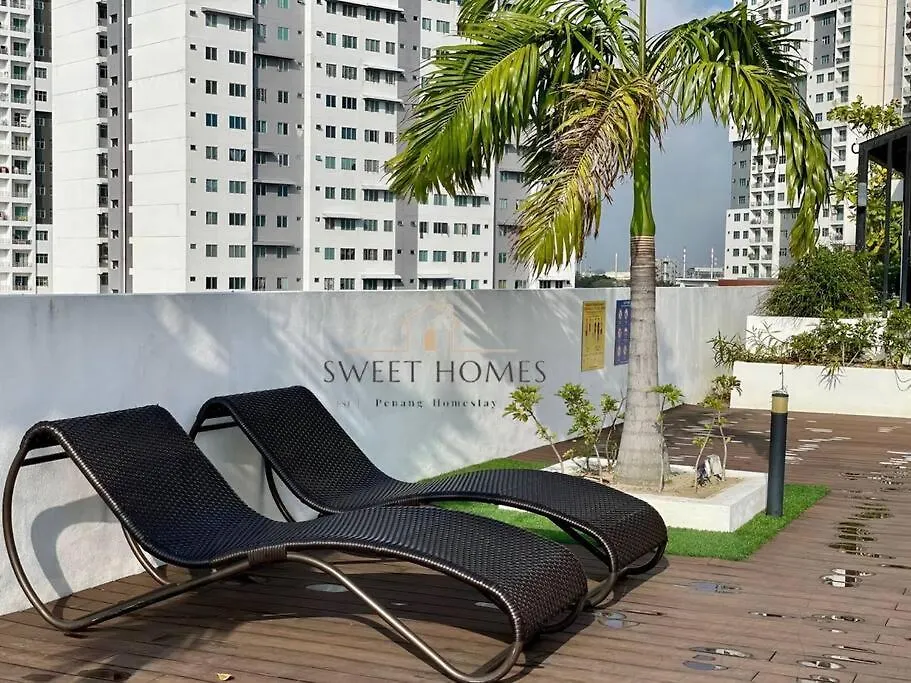 R&W 1-5Pax B'Worth Prai #Netflix #6Minpenangbridge Apartment Perai 0*,